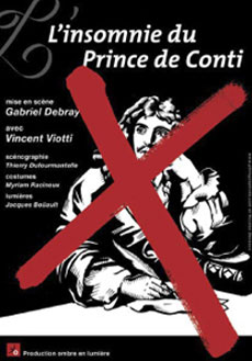 affiche l'insomnie du Prince de Conti