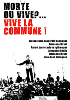 Affiche Morte ou vive?... vive la commune